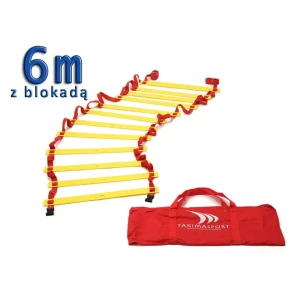 Drabinka koordynacyjna 6m z blokadą szczebli