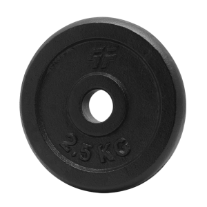 Obciążenie żeliwne czarne 2,5kg/29mm
