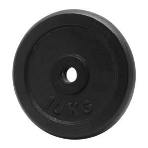 Obciążenie żeliwne czarne 10kg/29mm